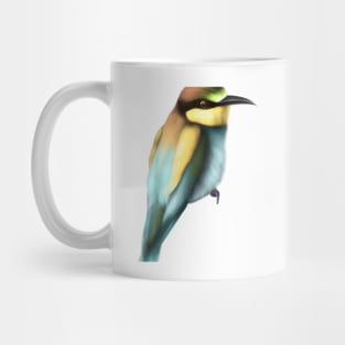 Cute Bee-Eater Drawing Mug